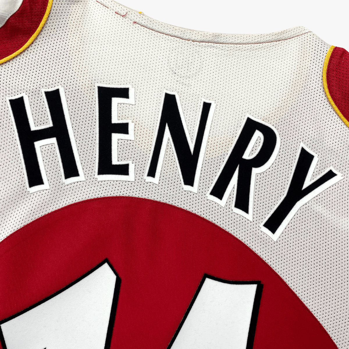 Arsenal 2004-05 Home Henry #14 Shirt S