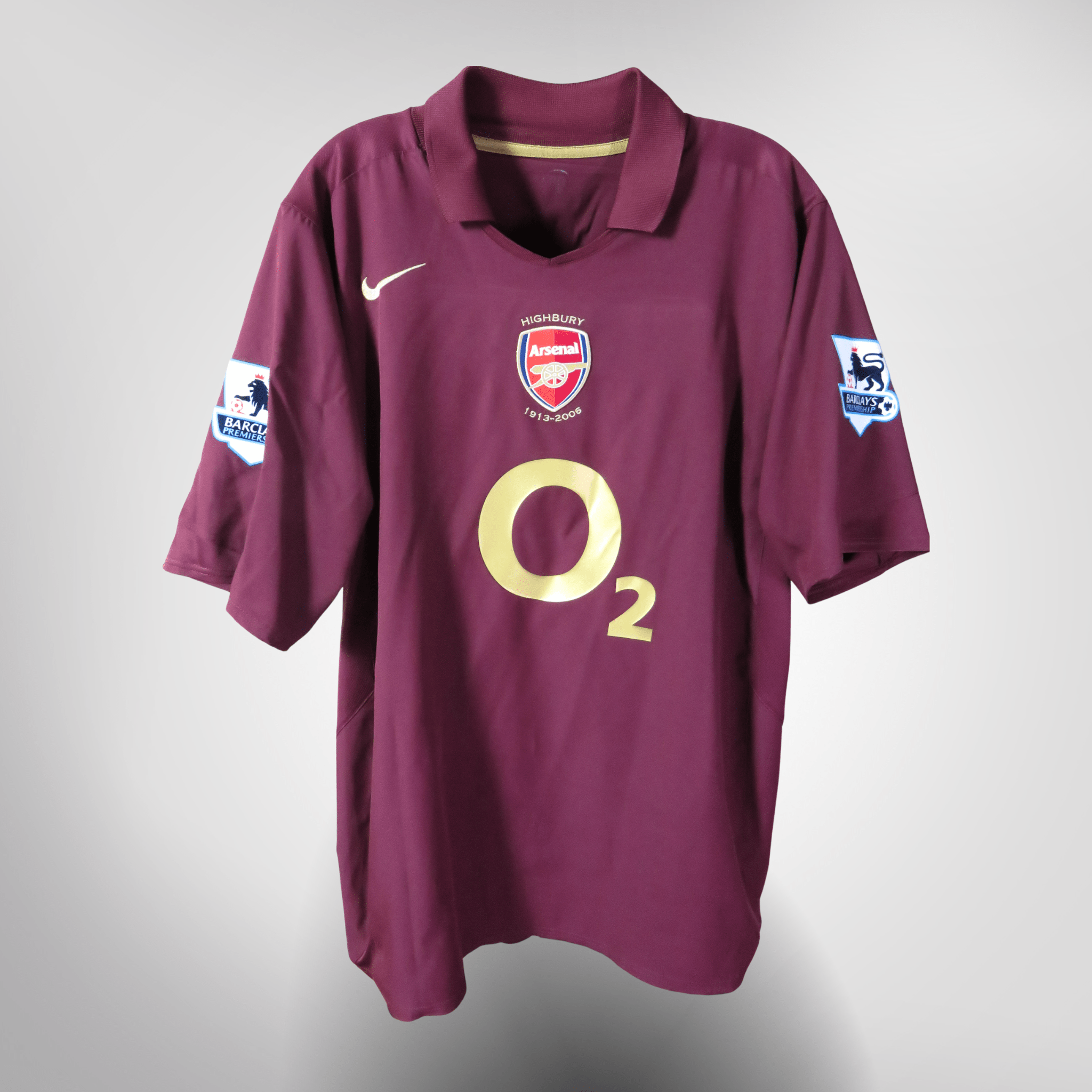 Arsenal 2005-06 Home Pires #7 Highbury Shirt XL