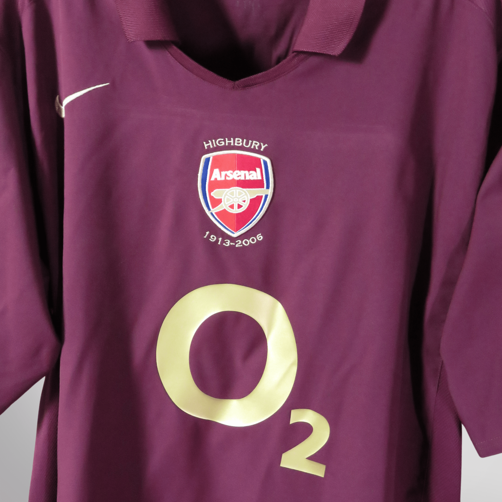 Arsenal 2005-06 Home Pires #7 Highbury Shirt XL
