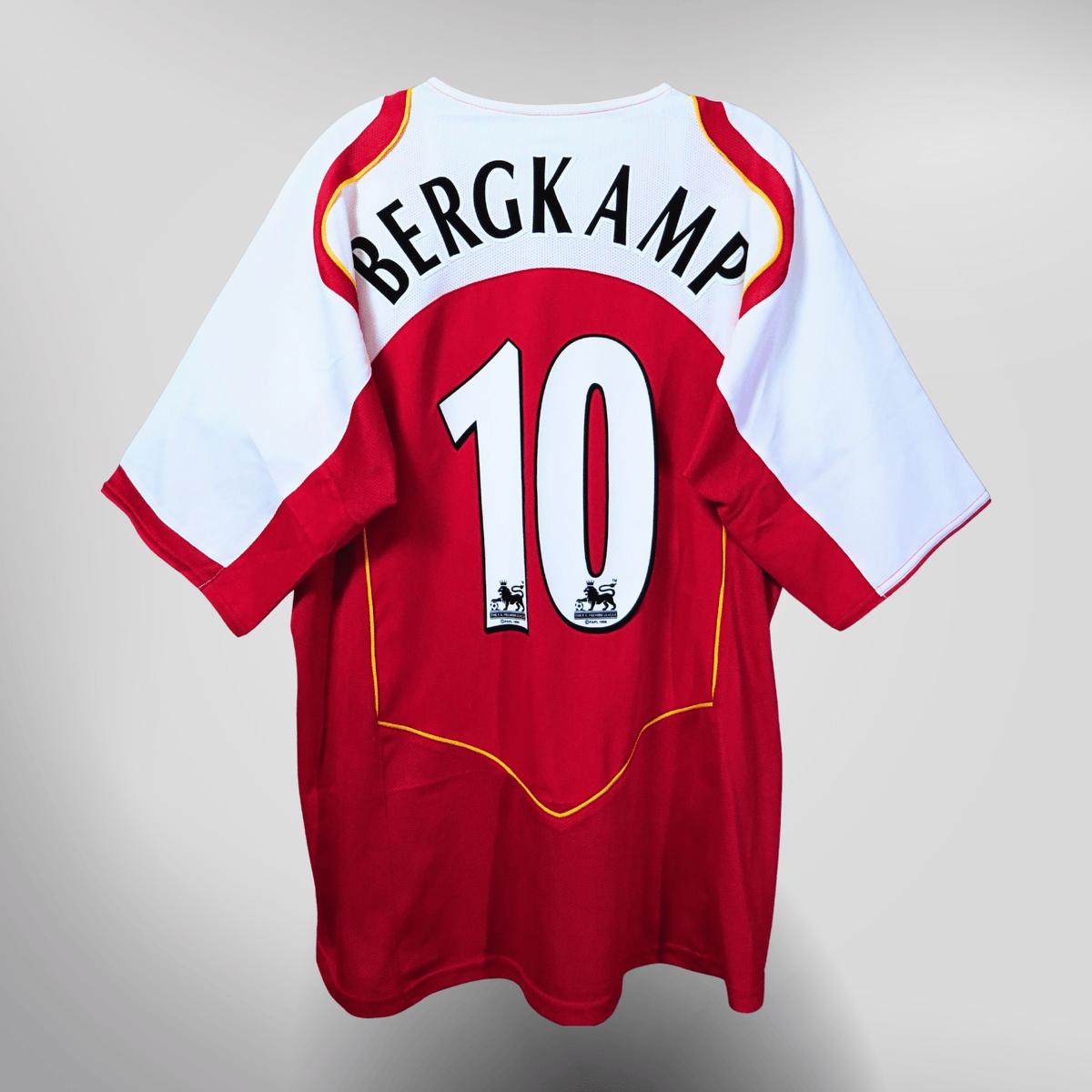 Arsenal 2004-05 Home Bergkamp #10 Shirt XL