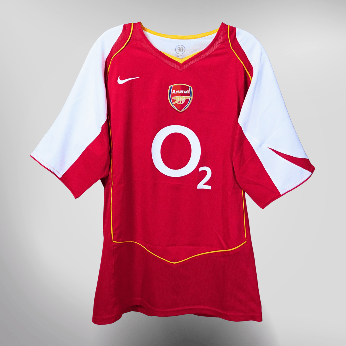 Arsenal 2004-05 Home Bergkamp #10 Shirt XL