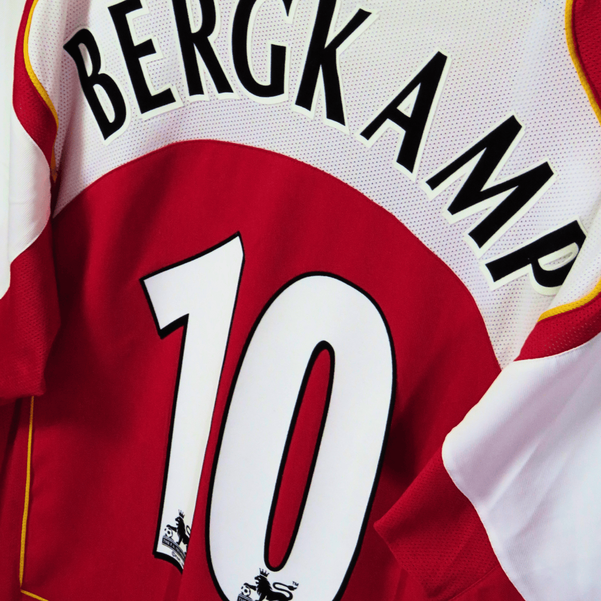 Arsenal 2004-05 Home Bergkamp #10 Shirt XL