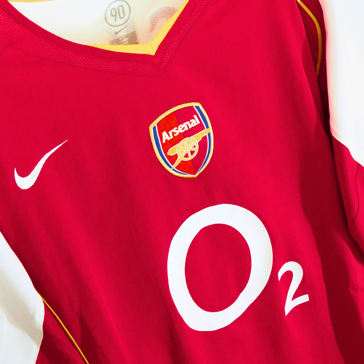Arsenal 2004-05 Home Bergkamp #10 Shirt XL