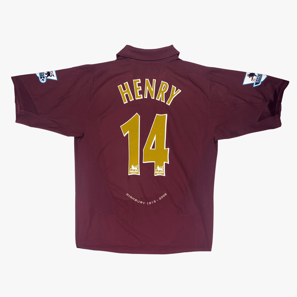 Arsenal 2005-06 Home Henry #14 Highbury Shirt XL