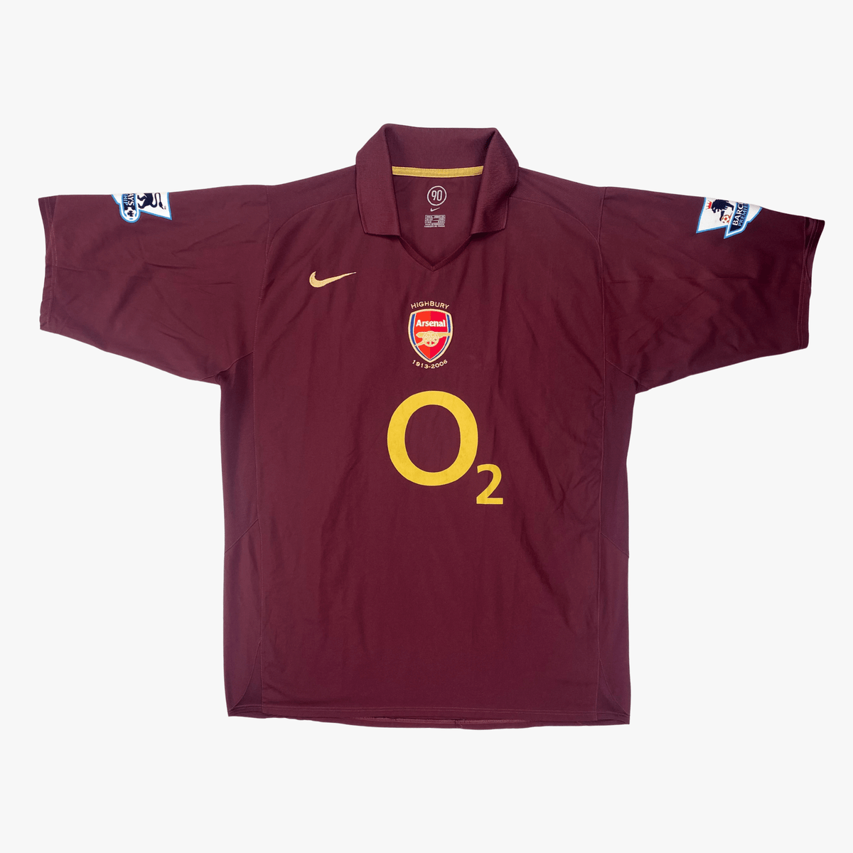 Arsenal 2005-06 Home Henry #14 Highbury Shirt XL