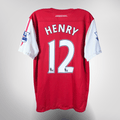 Arsenal 2011-12 Home Henry #12 Shirt L