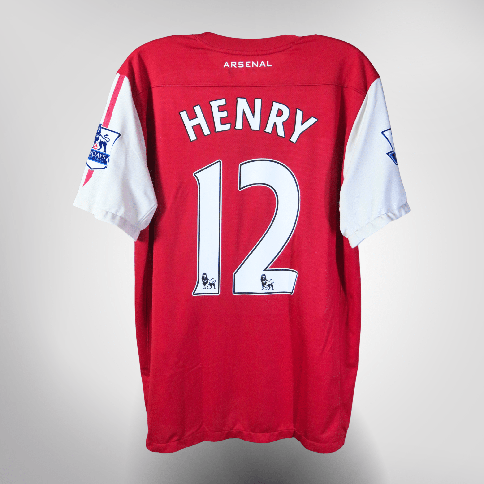 Arsenal 2011-12 Home Henry #12 Shirt L