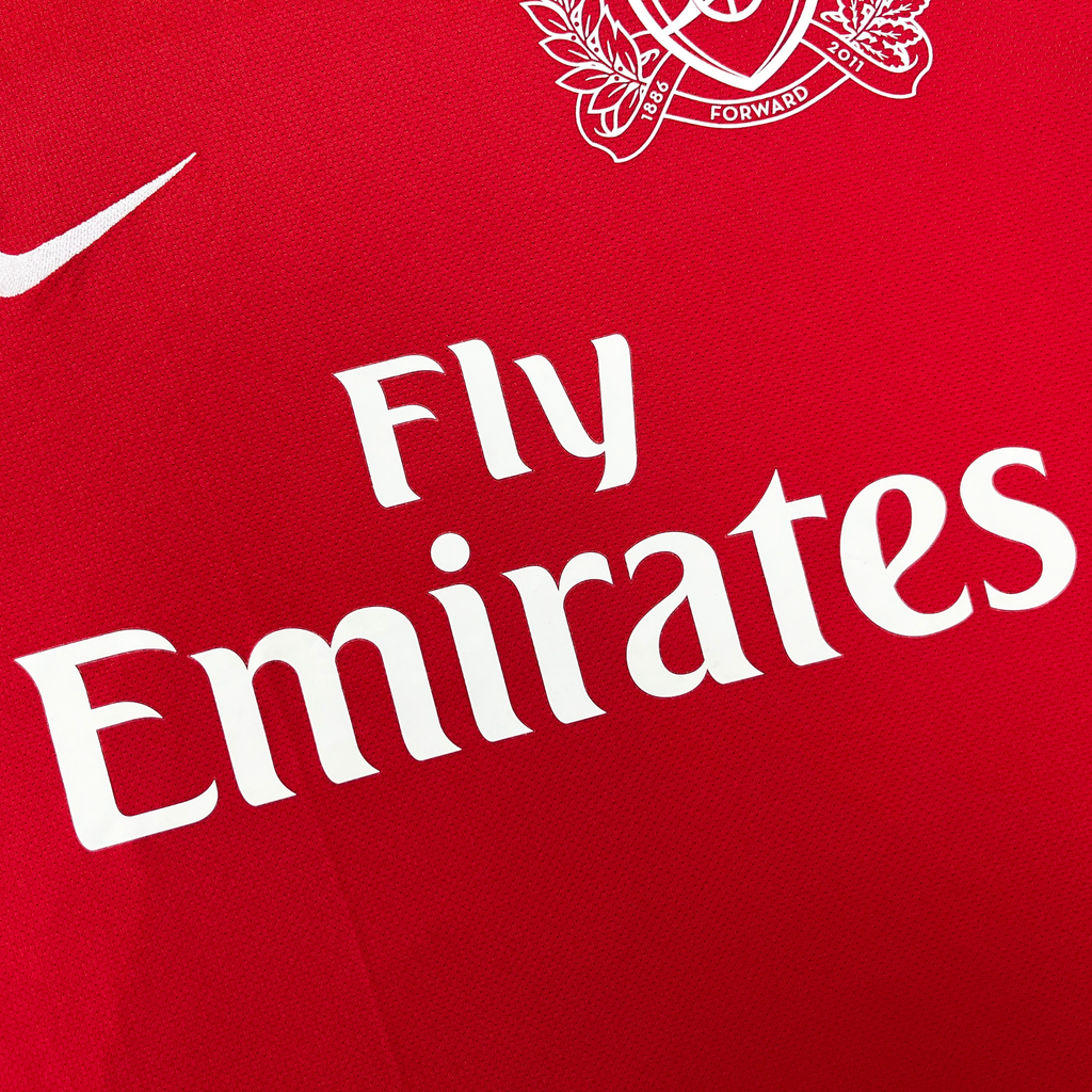 Arsenal 2011-12 Home Van Persie #10 Shirt M