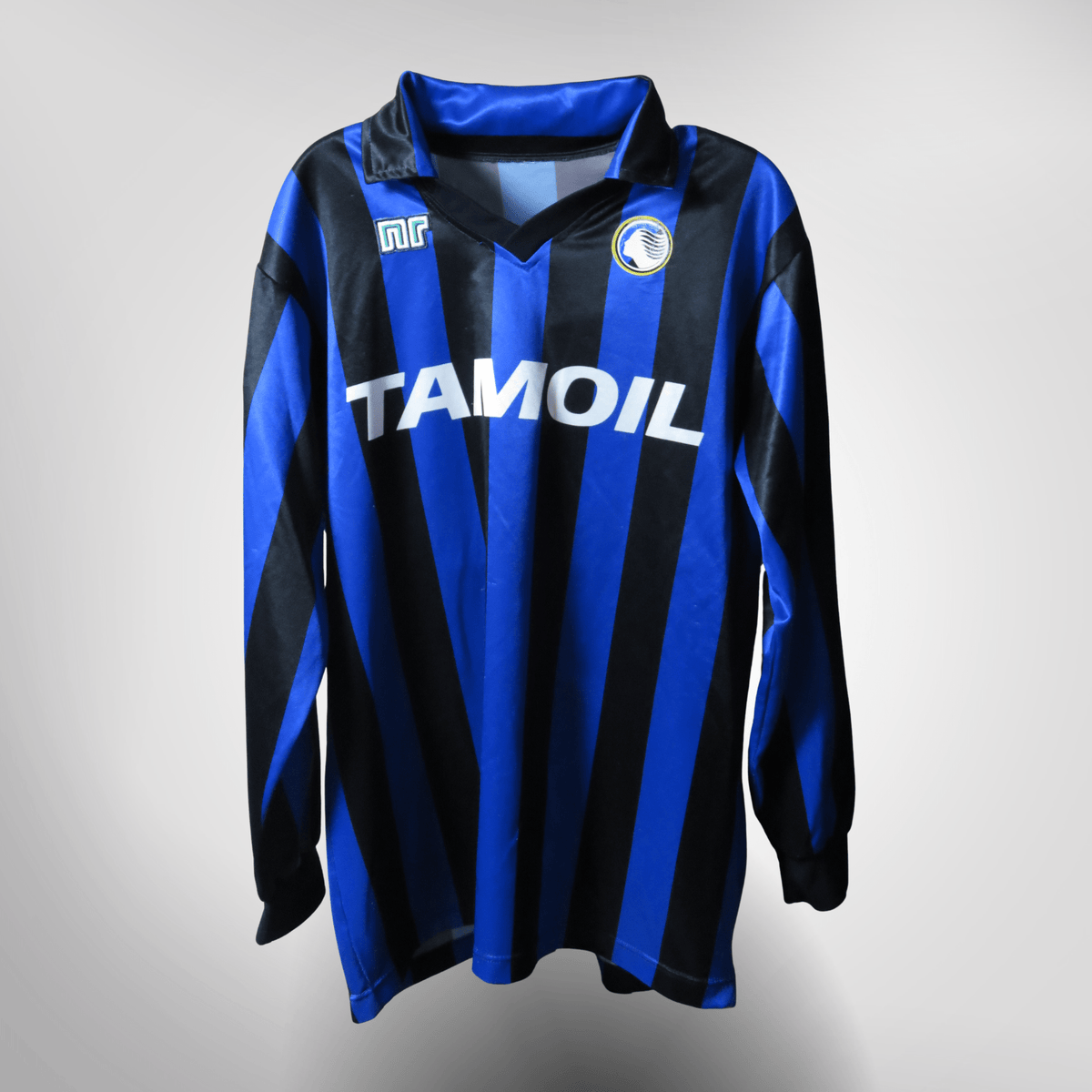 Vintage Atalanta 1989-1990 Home longsleeve football shirt, size L | Nostalgic Football Shirts