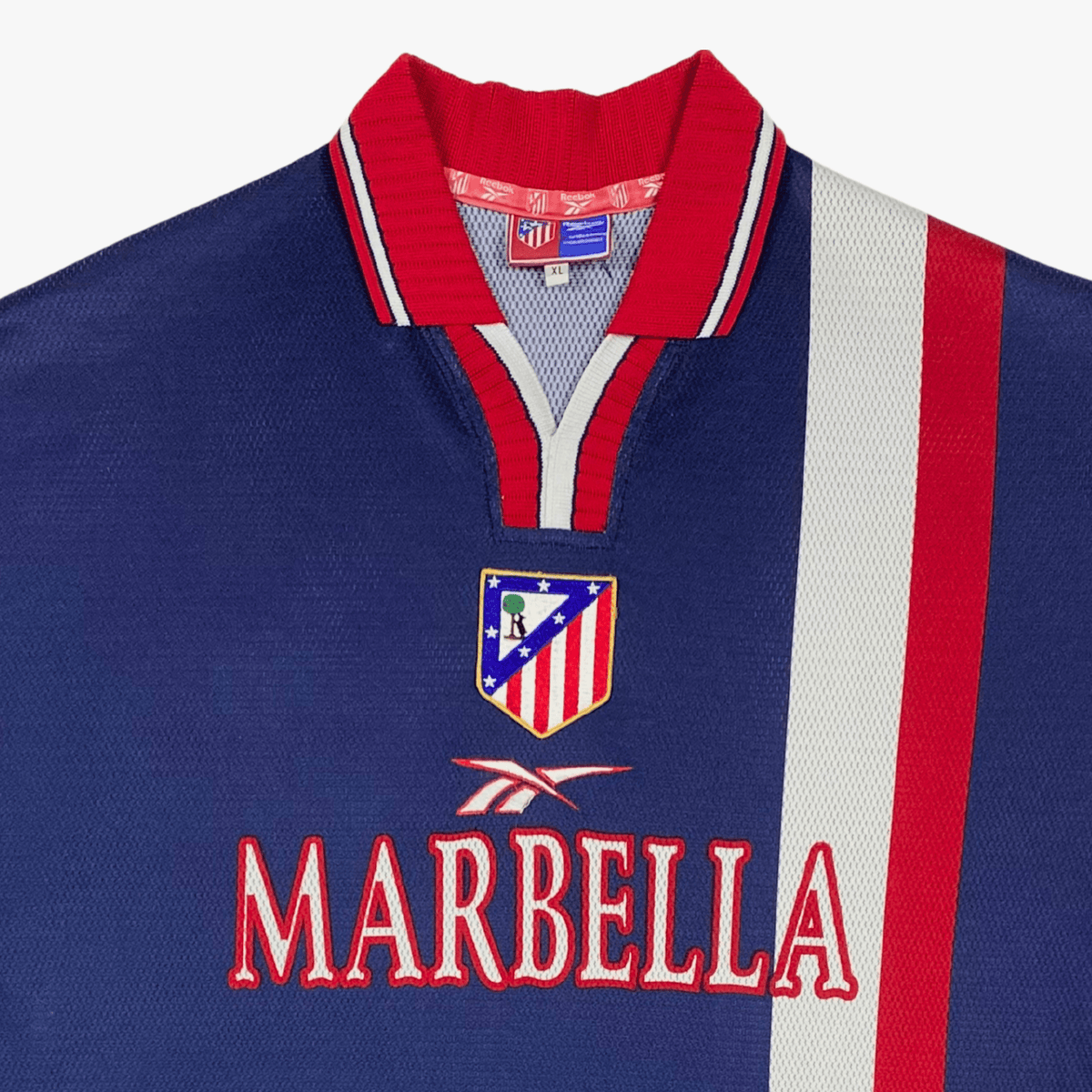 Authentic Reebok Atletico Madrid 1998-1999 Away shirt, size XL | Nostalgic Football Shirts
