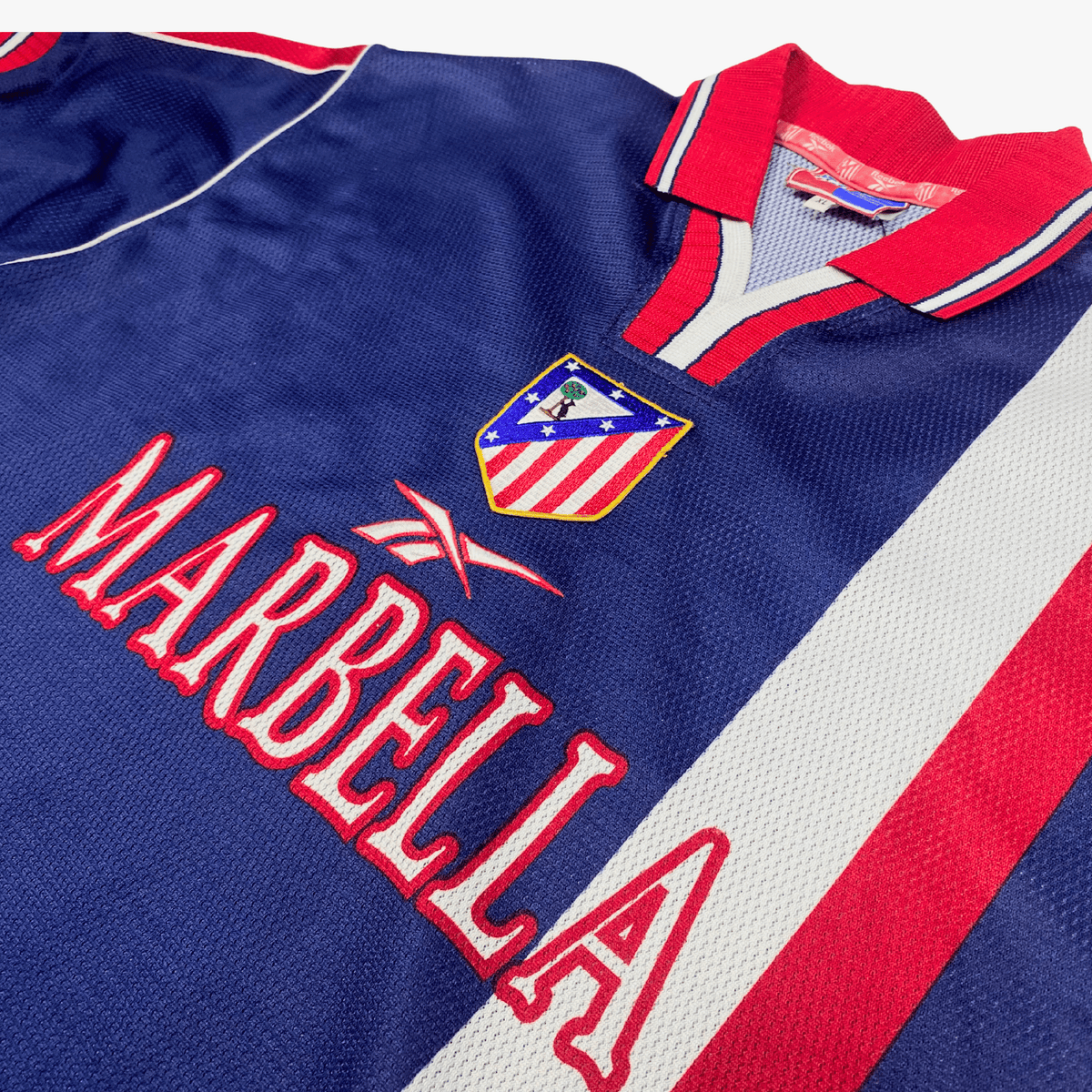 Original Atletico Madrid 1998-1999 Away football shirt, size XL | Nostalgic Football Shirts