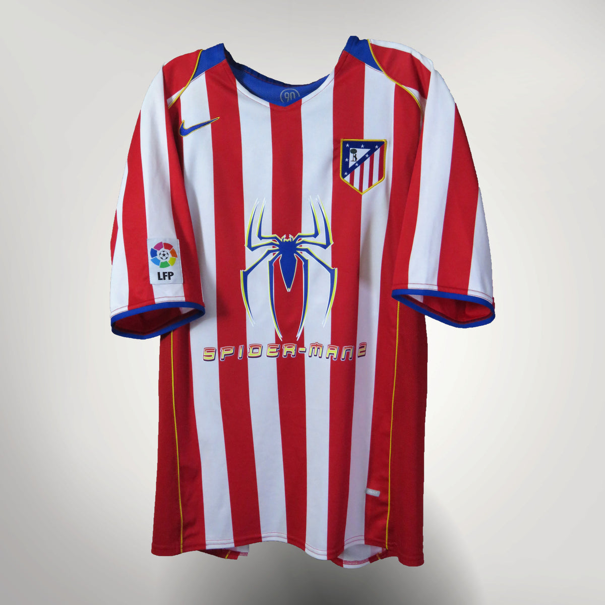 Atletico Madrid 2004-2005 Home shirt, Torres 9, Nike, size L, product code 118920 | Nostalgic Football Shirts