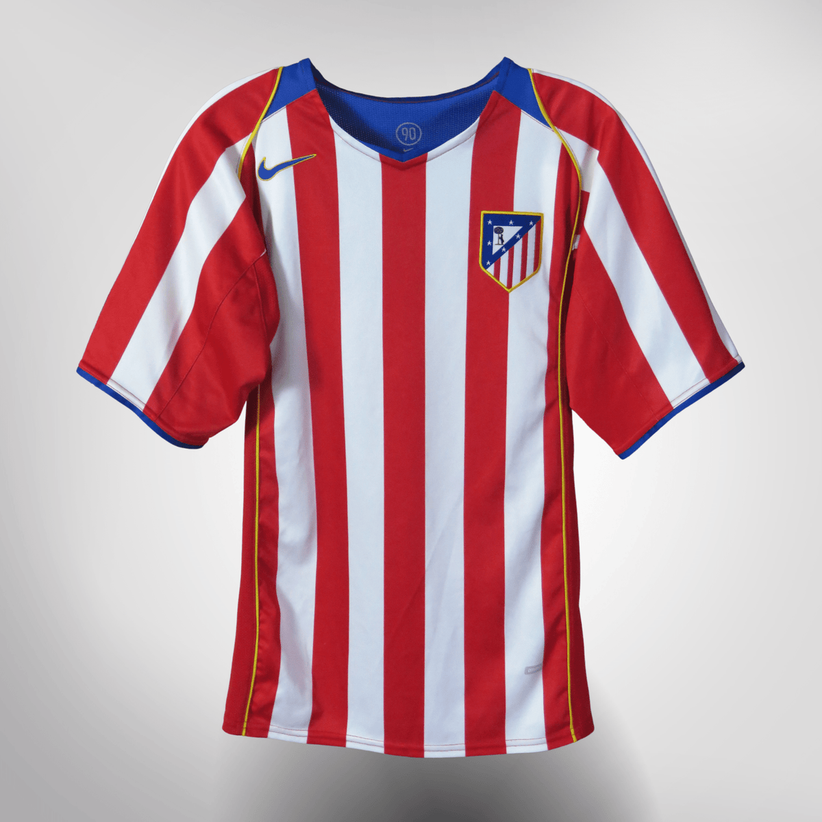 Authentic Nike Atletico Madrid 2004-2005 Home shirt, Torres 9 on the back, size S | Nostalgic Football Shirts