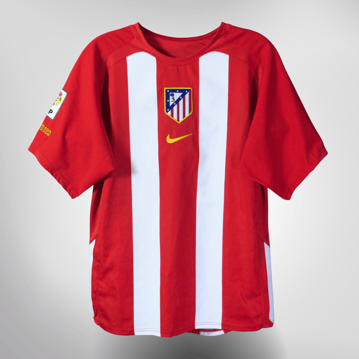 Authentic Nike Atletico Madrid 2005-2006 Home shirt, Torres 9 on the back, size S | Nostalgic Football Shirts