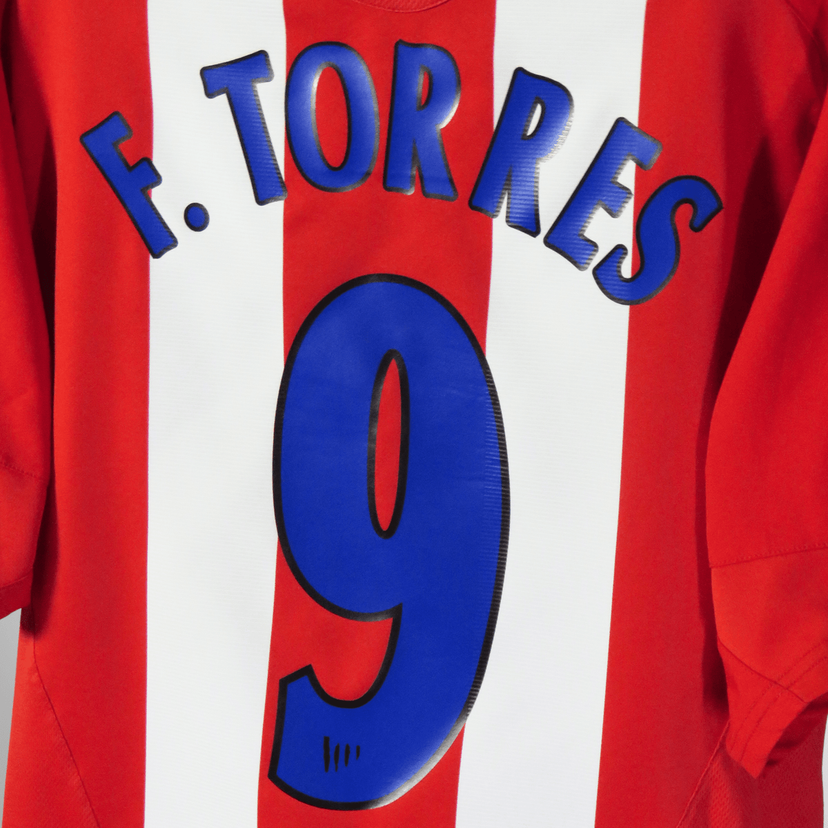 Retro Atletico Madrid 2005-2006 Home football jersey by Nike, Torres 9, size S | Nostalgic Football Shirts