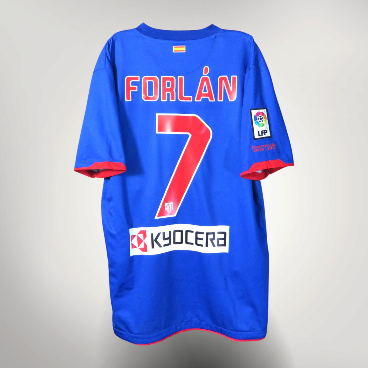 Atletico Madrid 2010-2011 Away shirt, Forlan 7, Nike, size M, product code 382192-463 | Nostalgic Football Shirts