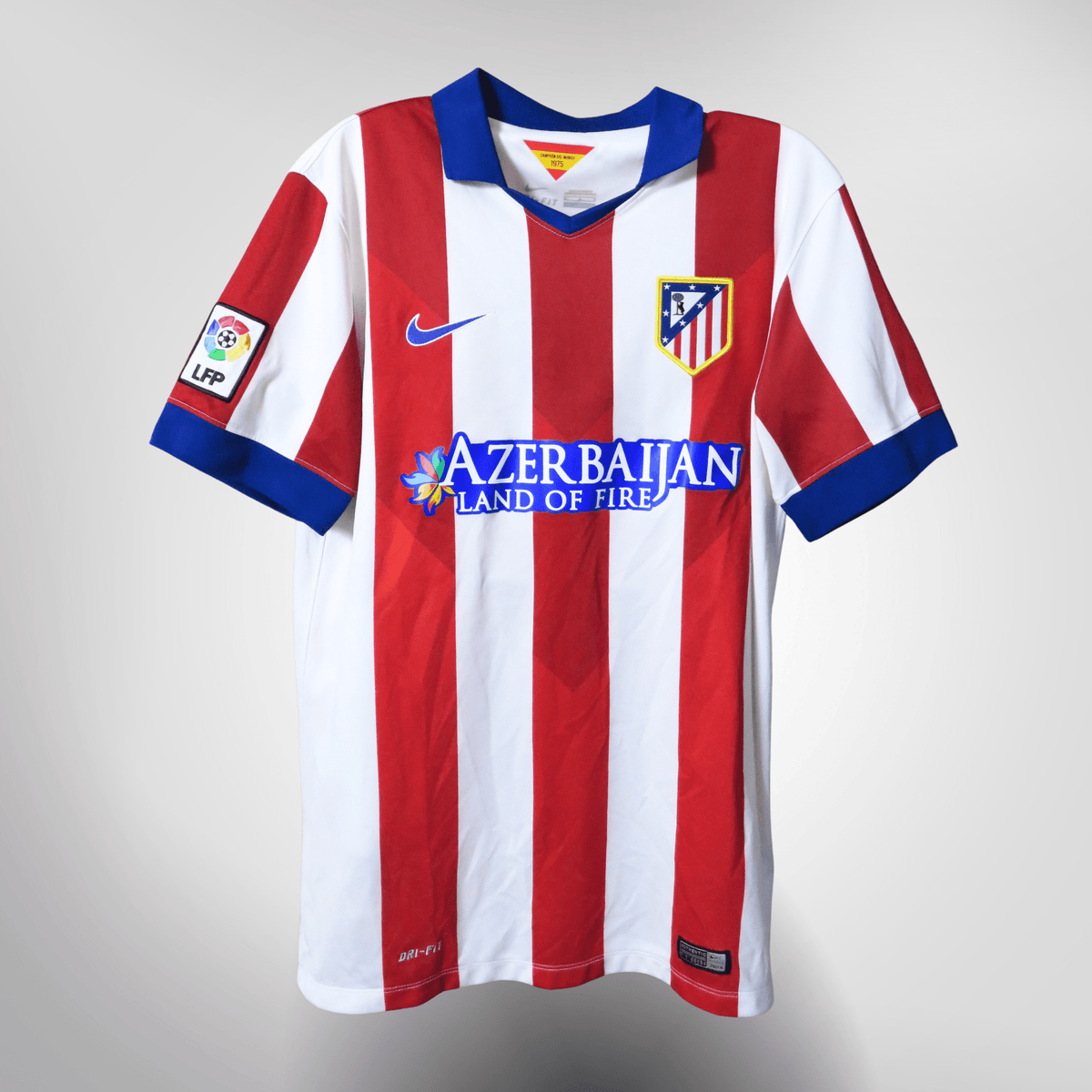 Authentic Nike Atletico Madrid 2014-2015 Home shirt, Griezmann 7 on the back, size M | Nostalgic Football Shirts