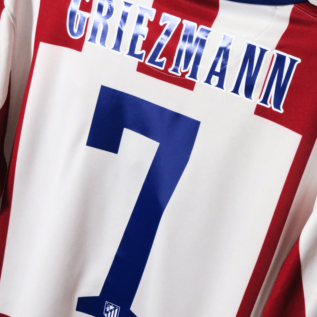 Retro Atletico Madrid 2014-2015 Home football jersey by Nike, Griezmann 7, size M | Nostalgic Football Shirts