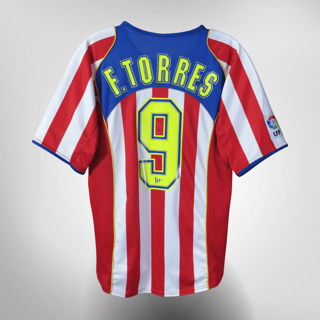 Atletico Madrid 2004-05 Home Torres #9 Shirt S