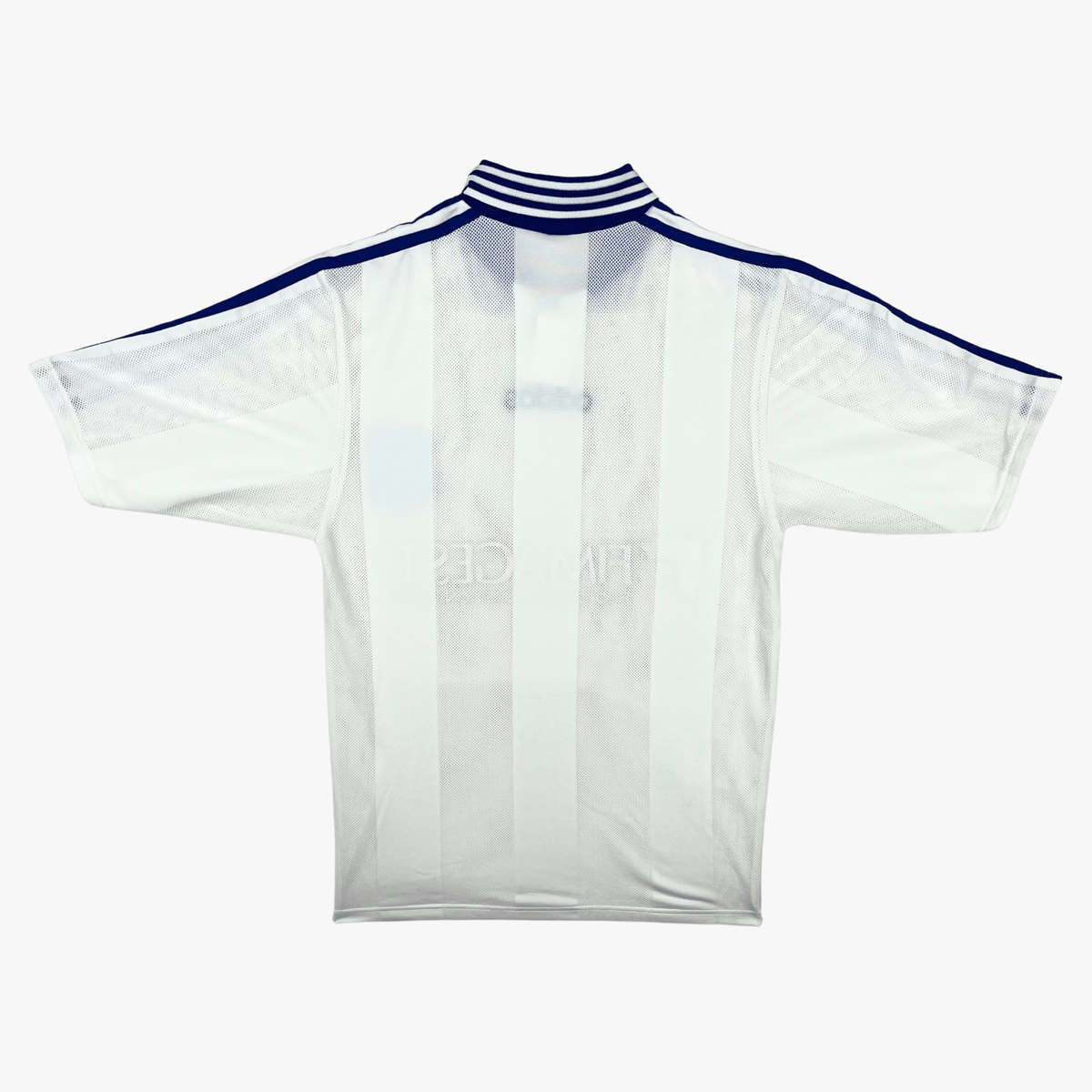 Retro Auxerre 1997-1998 Home football jersey by Adidas, size S | Nostalgic Football Shirts
