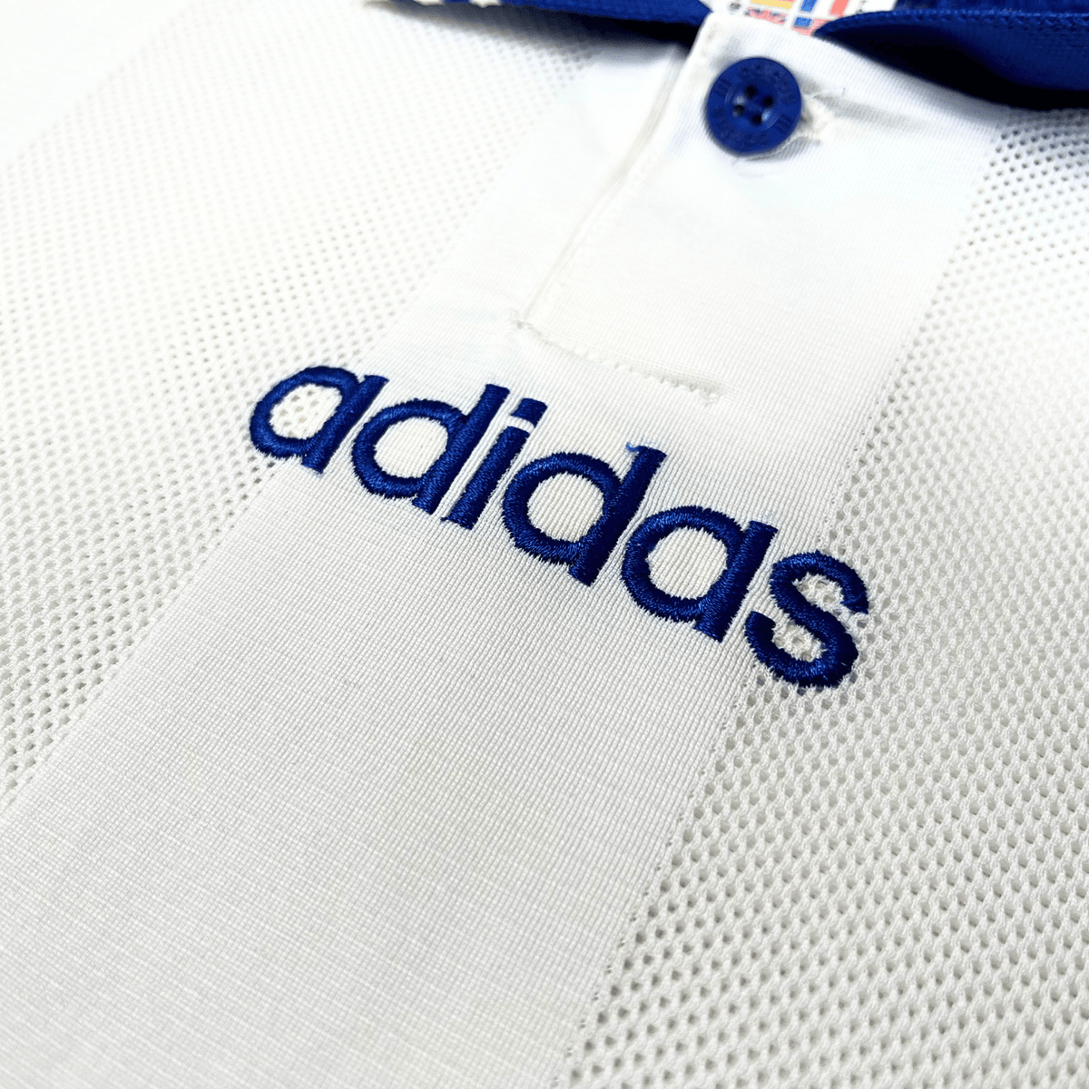 Authentic Adidas Auxerre 1997-1998 Home shirt, size S | Nostalgic Football Shirts