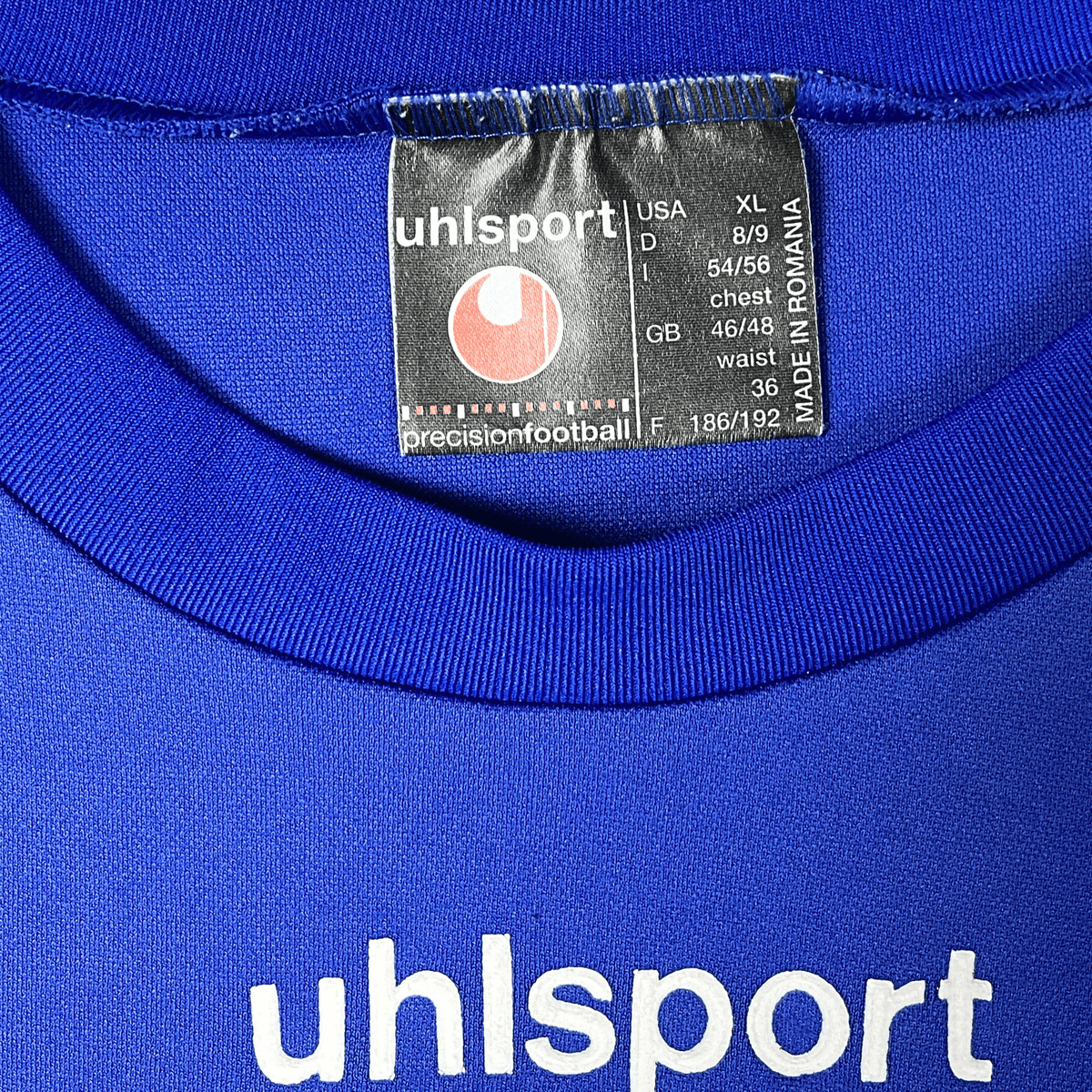 Retro Auxerre 2004-2005 training football jersey by Uhlsport, size XL | Nostalgic Football Shirts