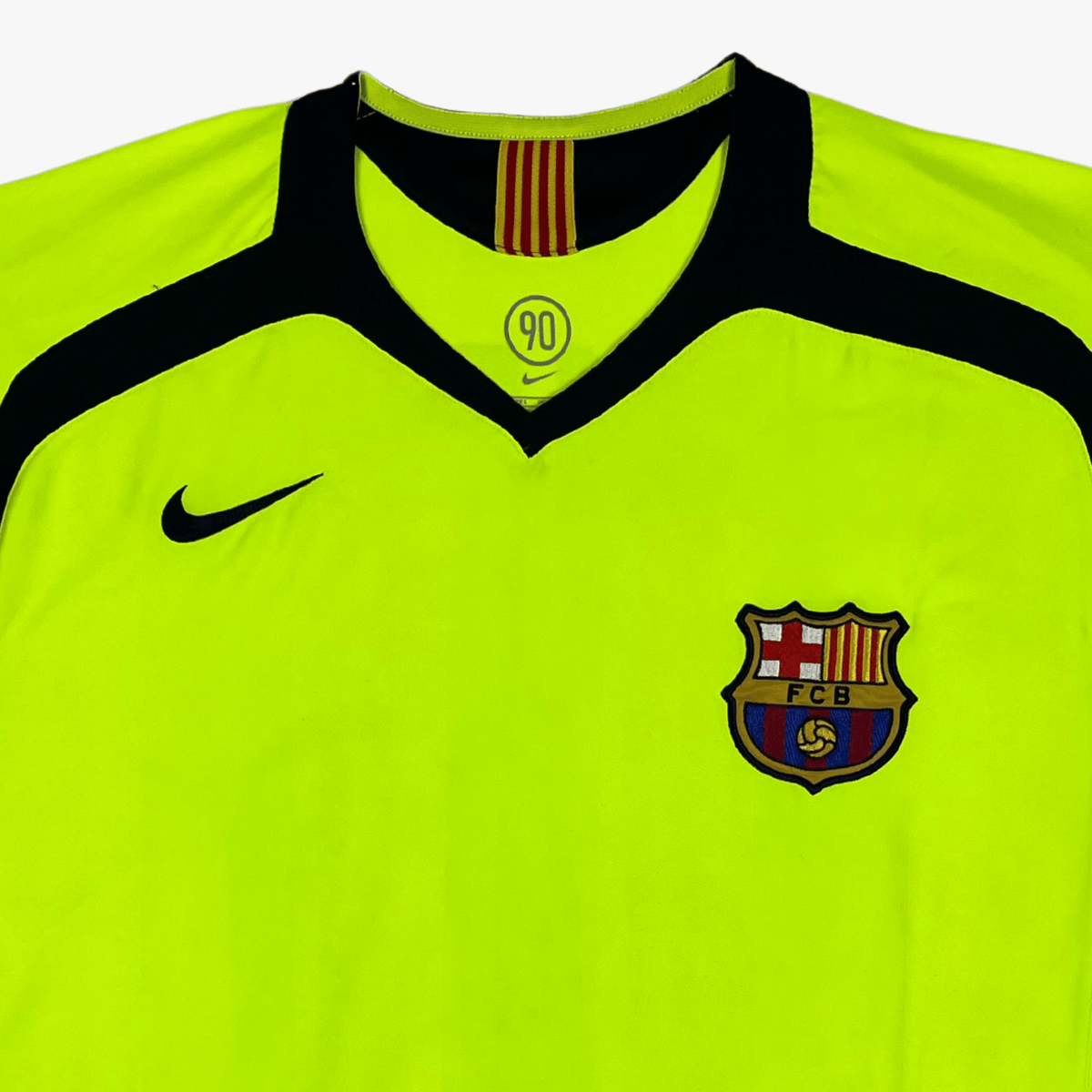 FC Barcelona 2005-06 Away 'Ronaldinho #10' Shirt L