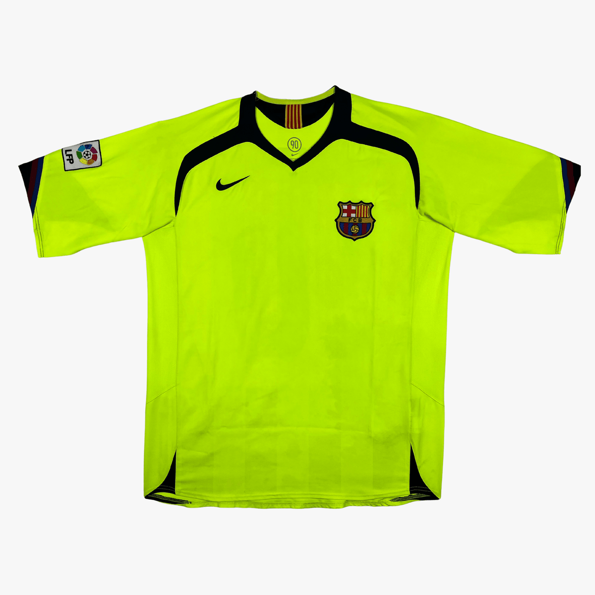 FC Barcelona 2005-06 Away 'Ronaldinho #10' Shirt L
