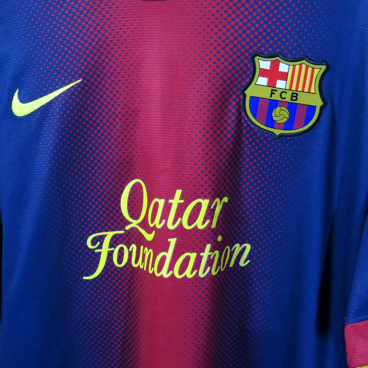 Barcelona 2012-2013 Home shirt, Messi 10, Nike, size XL, product code 478323-410 | Nostalgic Football Shirts