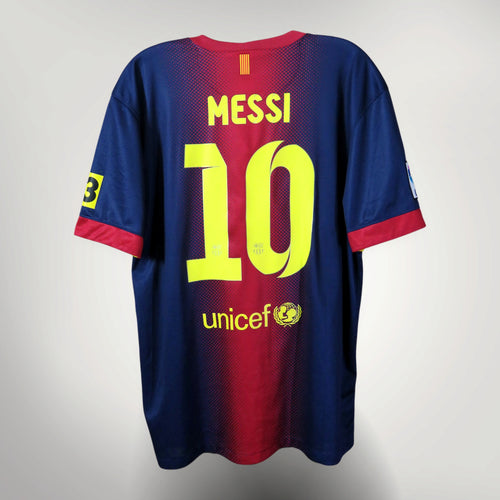Barcelona 2012-2013 Home shirt, Messi 10, Nike, size XL, product code 478323-410 | Nostalgic Football Shirts