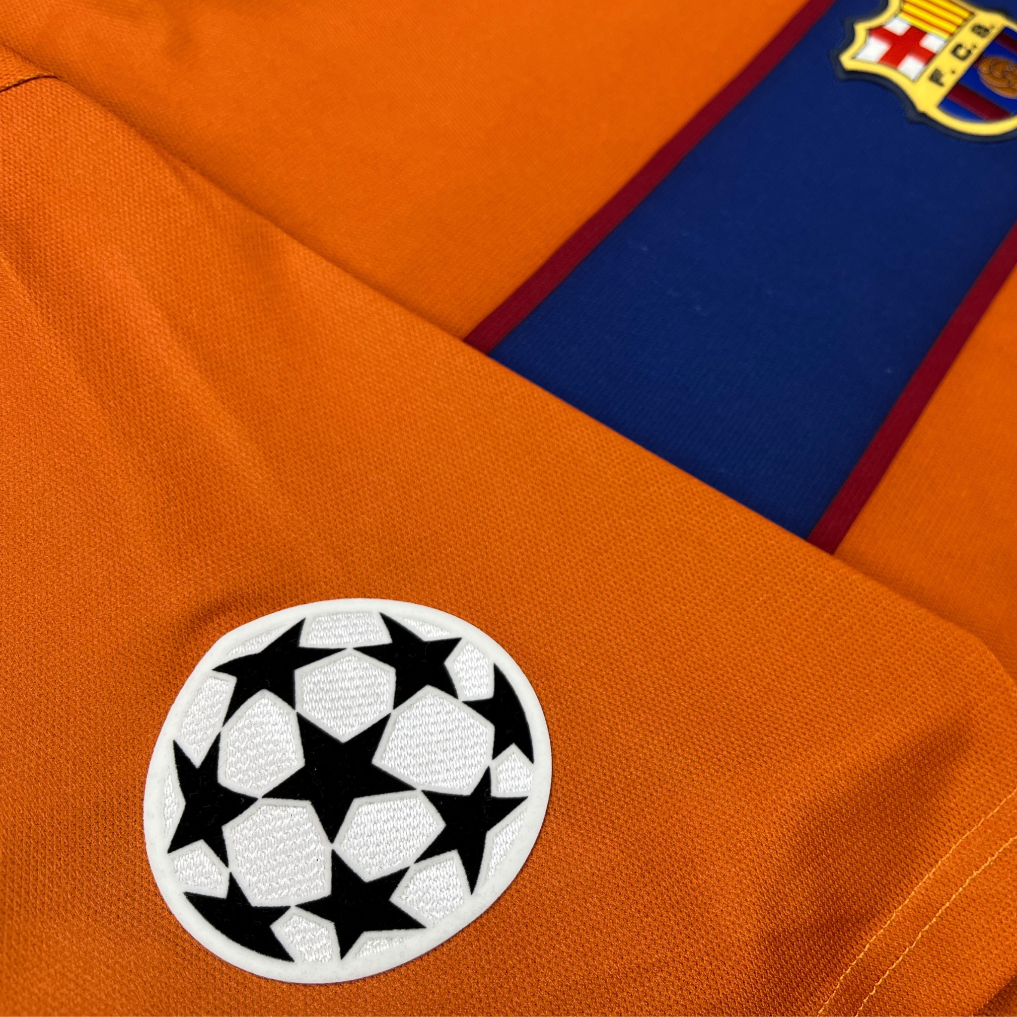 Maillot extérieur FC Barcelone Ligue des Champions 1998-99 Rivaldo n°11, taille XL