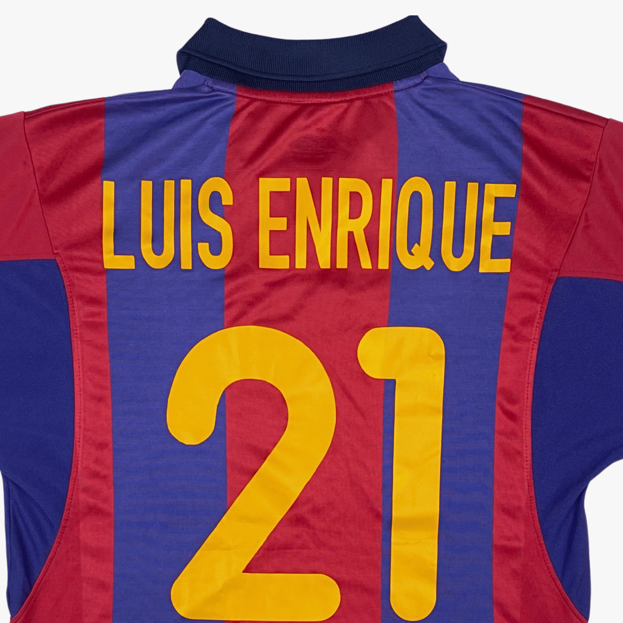 Maillot Domicile Barcelone 2000-01 Enrique #21 M