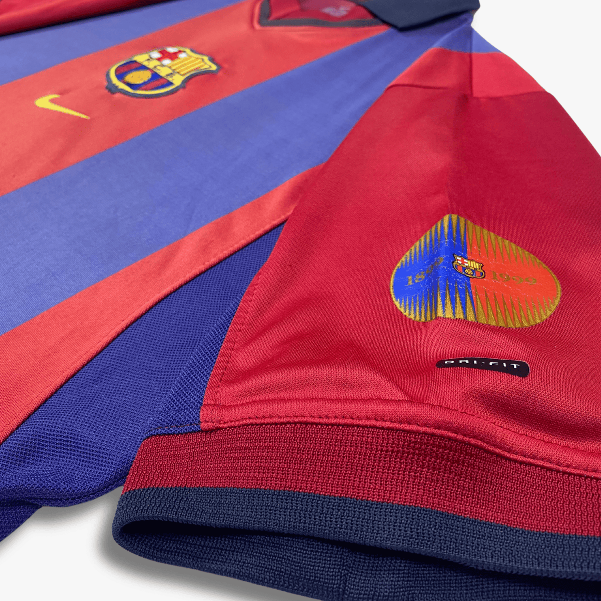 FC Barcelona 2000-01 Home Enrique #21 Shirt M