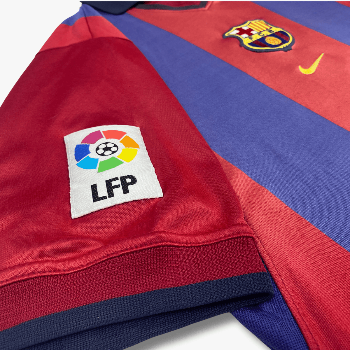 FC Barcelona 2000-01 Home Enrique #21 Shirt M