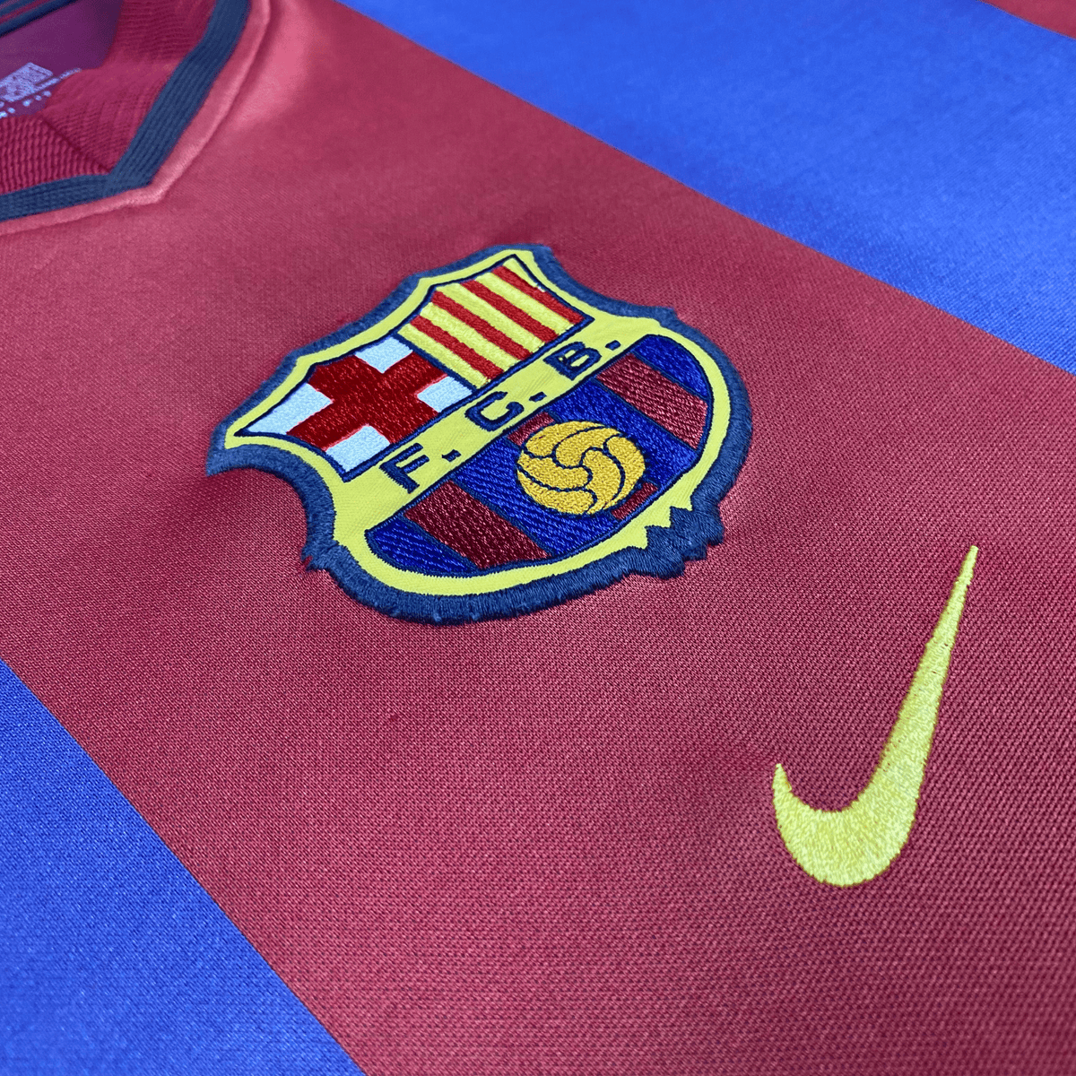 FC Barcelona 2000-01 Home Enrique #21 Shirt M