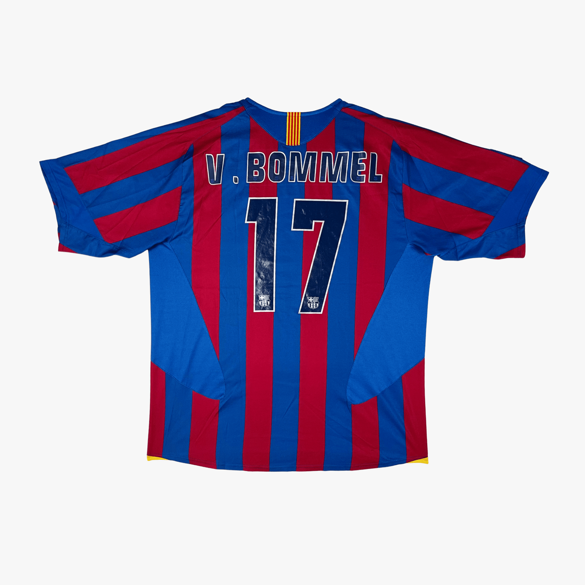 Barcelona 2005-06 Thuis Van Bommel #17 Shirt XL