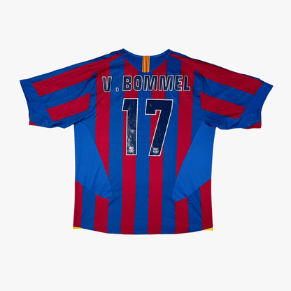 Barcelona 2005-06 Thuis Van Bommel #17 Shirt XL