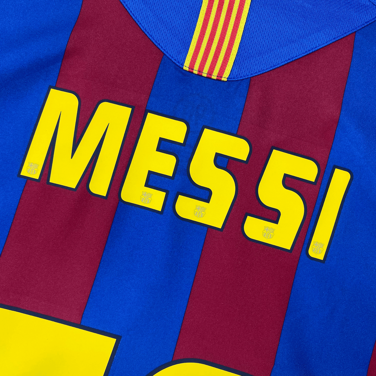 FC Barcelona 2005-06 Home Messi #30 Shirt XL