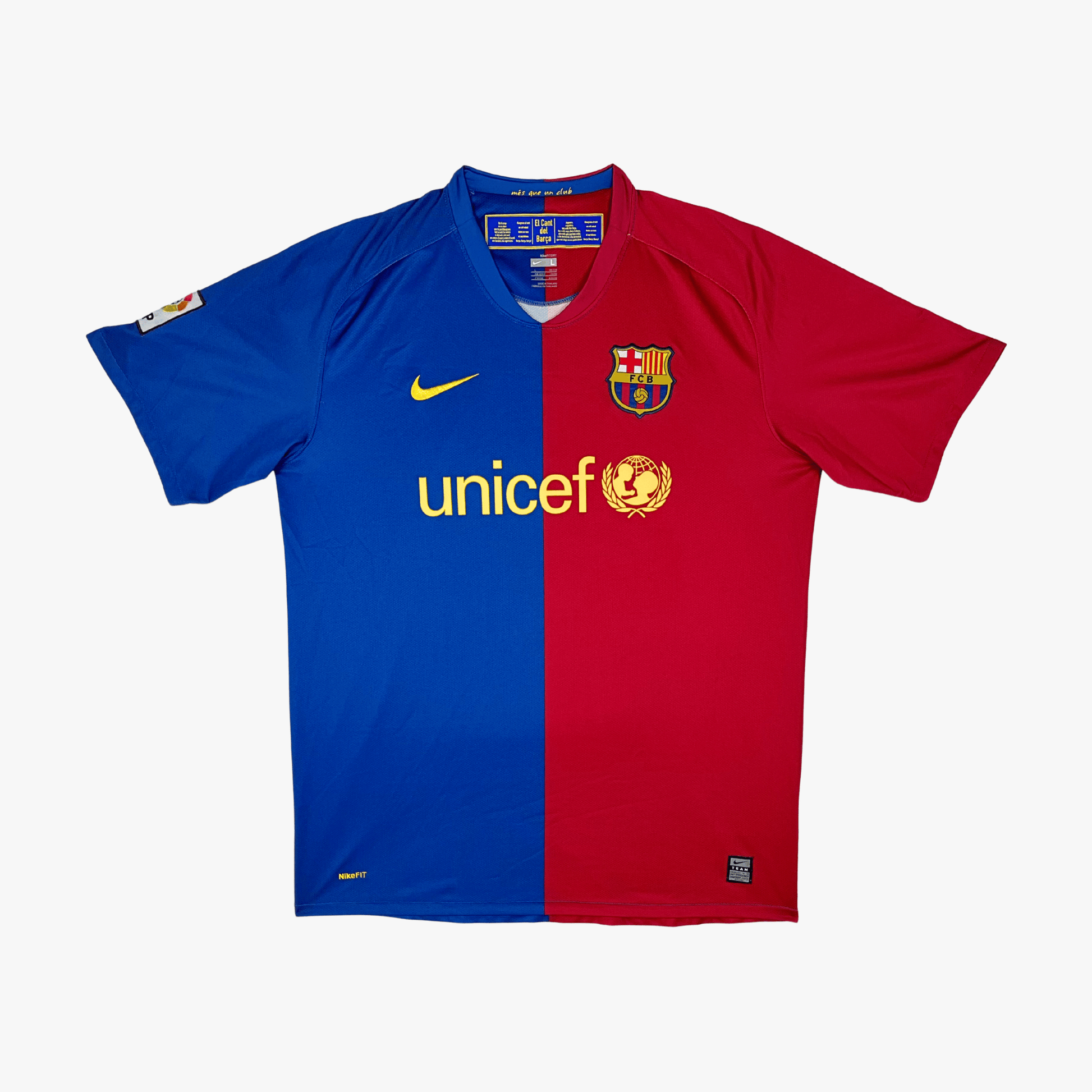 Barcelona 2008-09 Thuis Messi #10 Shirt L