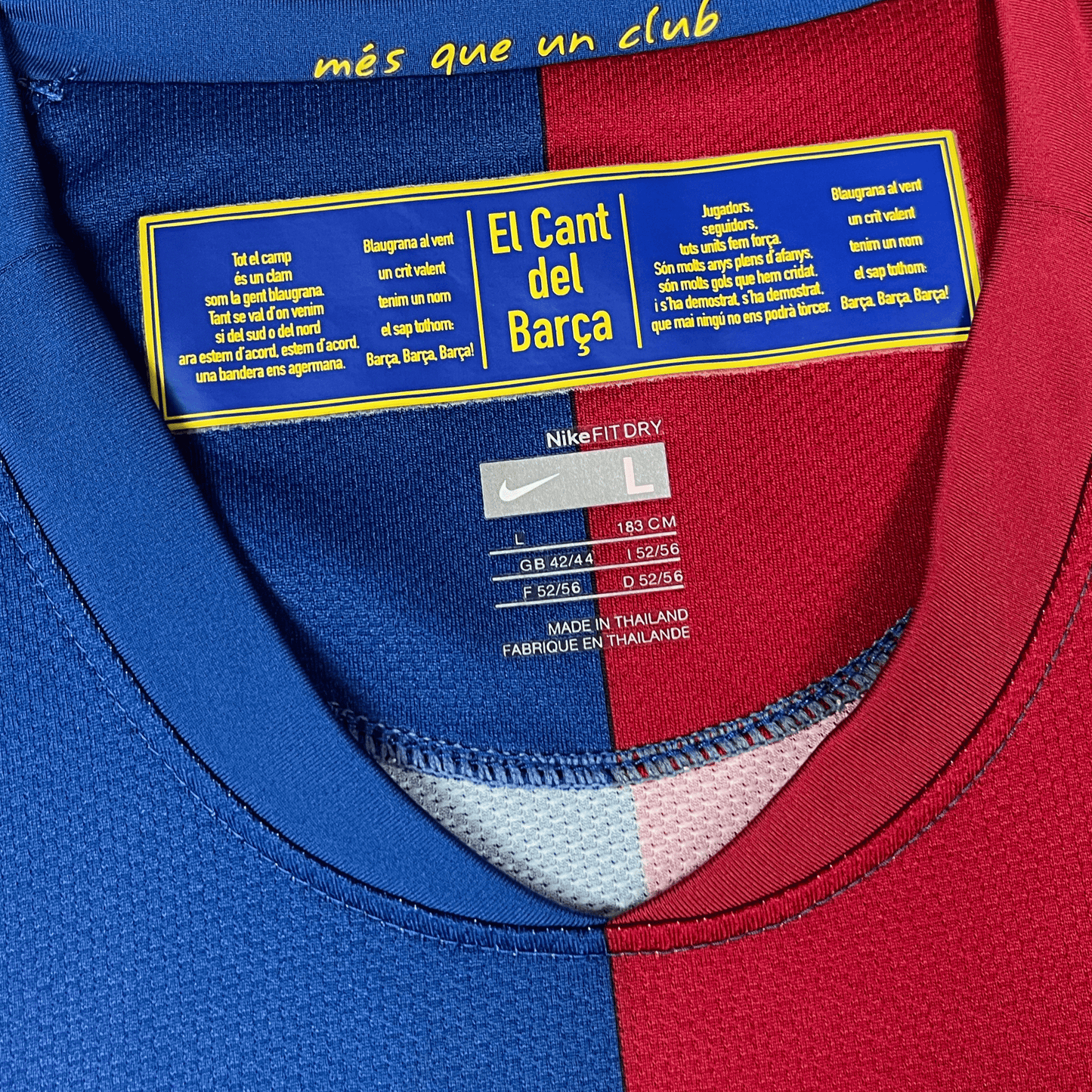 Barcelona 2008-09 Thuis Messi #10 Shirt L