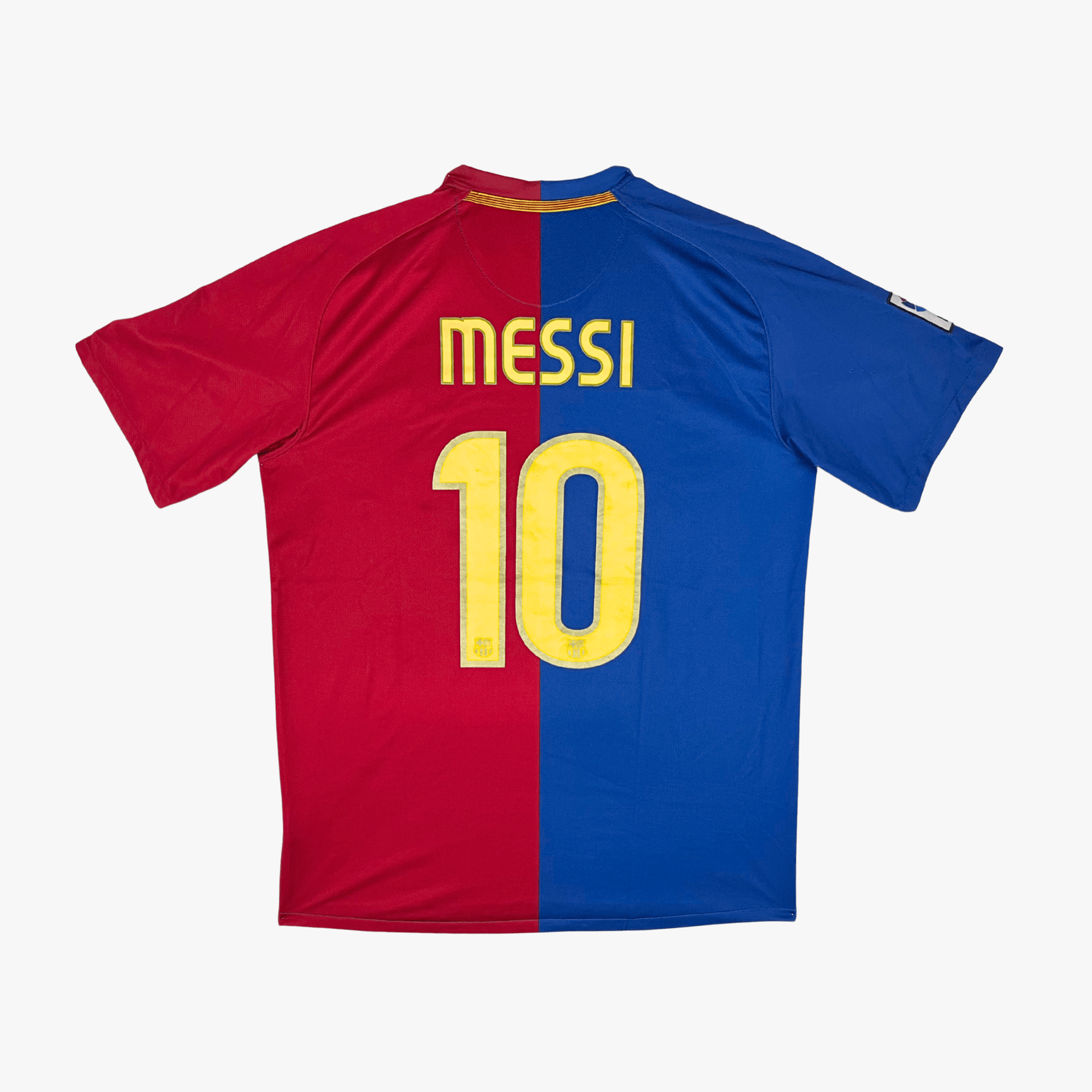 Barcelona 2008-09 Home Messi #10 Shirt L – Nostalgic Football Shirts