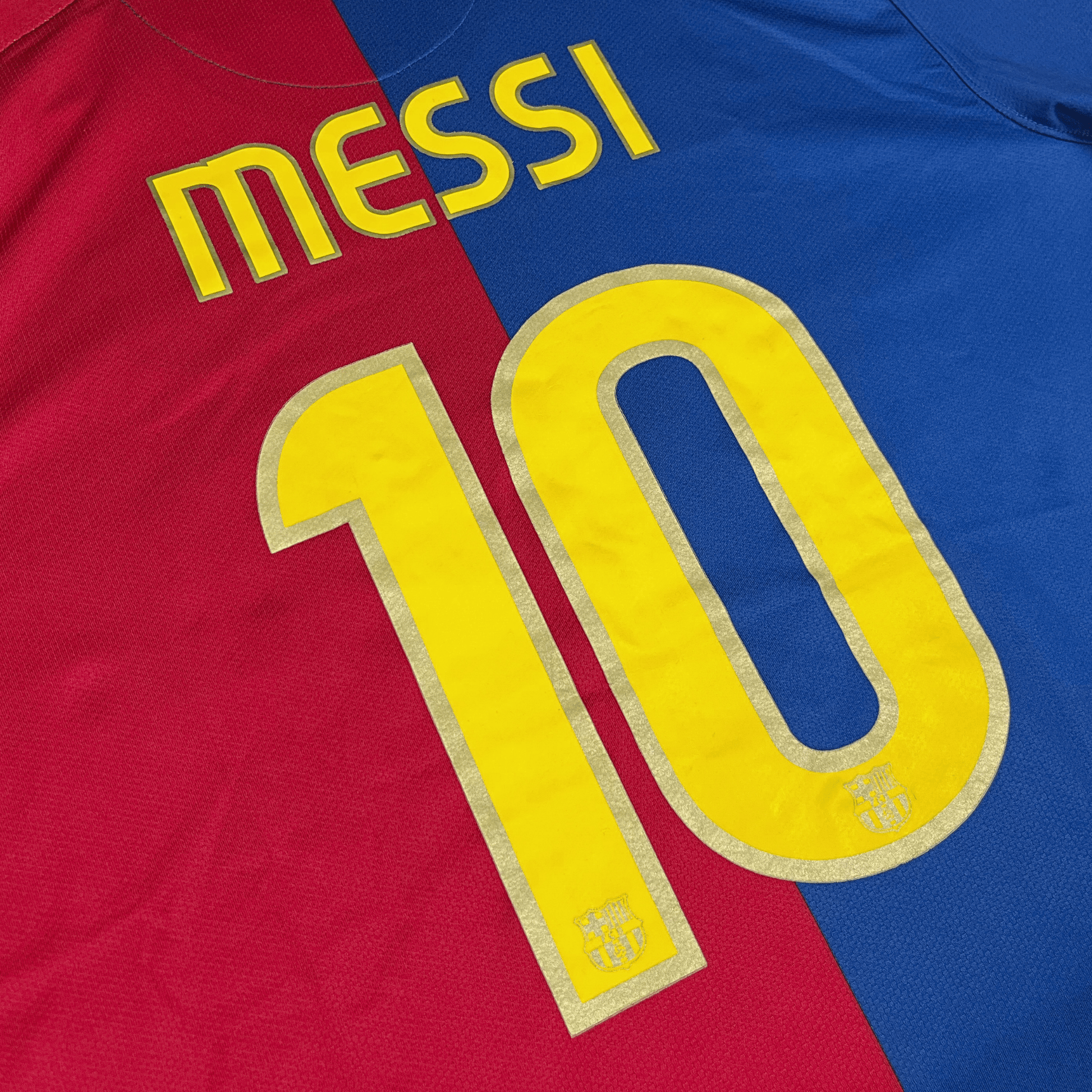 Barcelona 2008-09 Thuis Messi #10 Shirt L