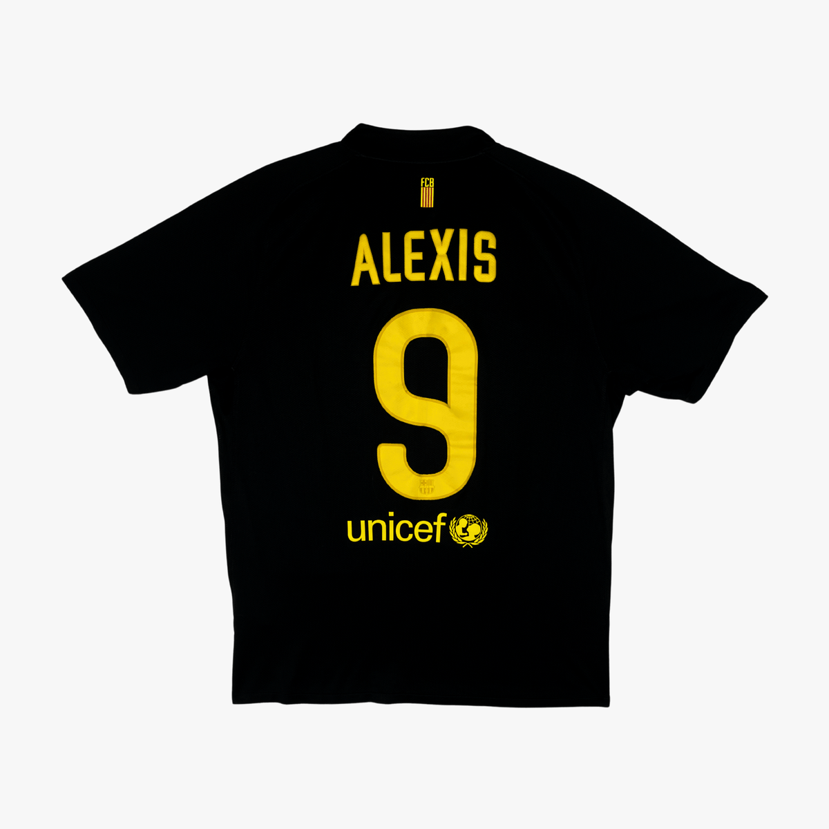 FC Barcelona 2011-12 Away Alexis #9 Shirt L