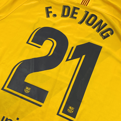 Barcelona 2019-20 Uit de Jong #21 BNWT Shirt XXL