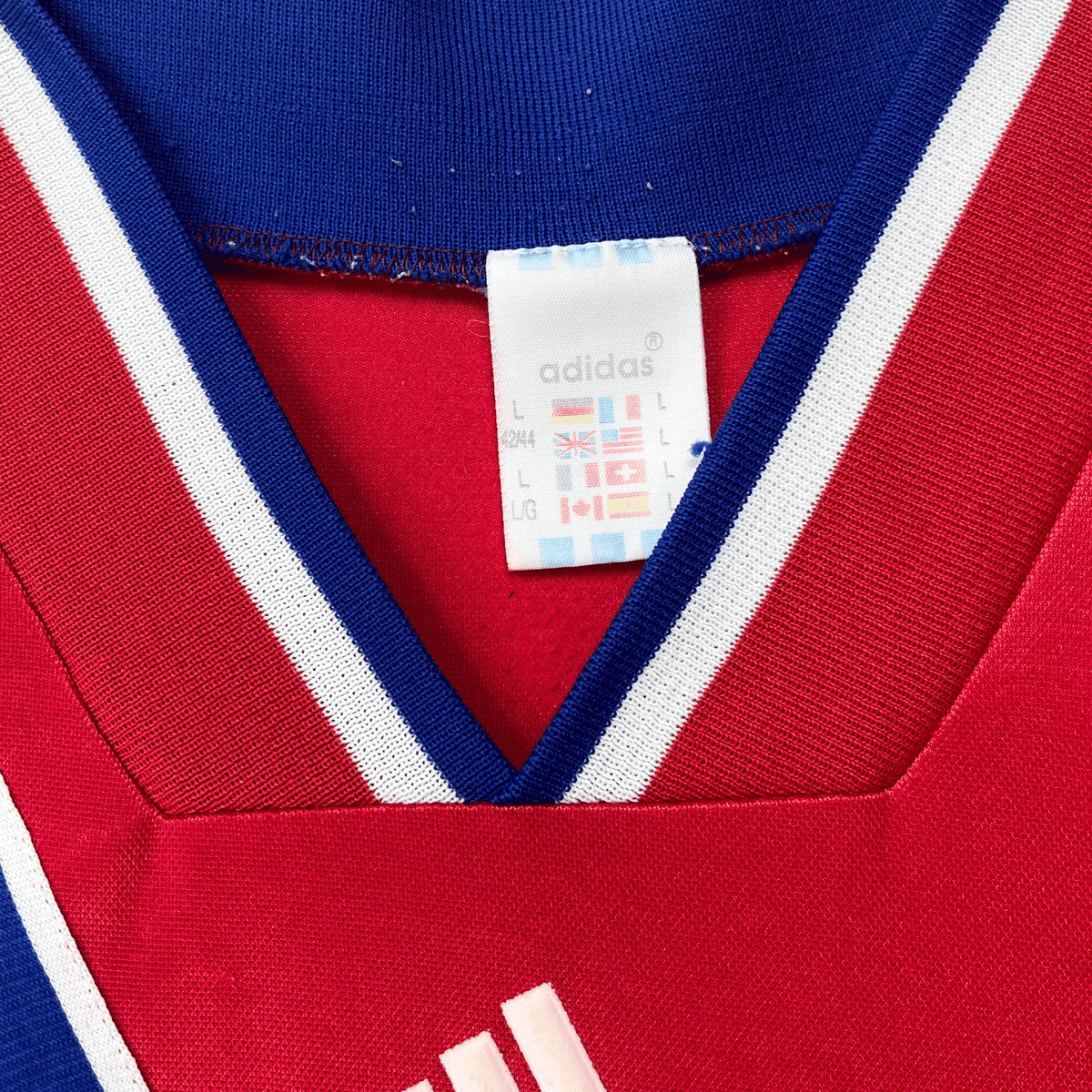 Authentic Adidas Bayern Munich 1993-1995 Home shirt, size L | Nostalgic Football Shirts