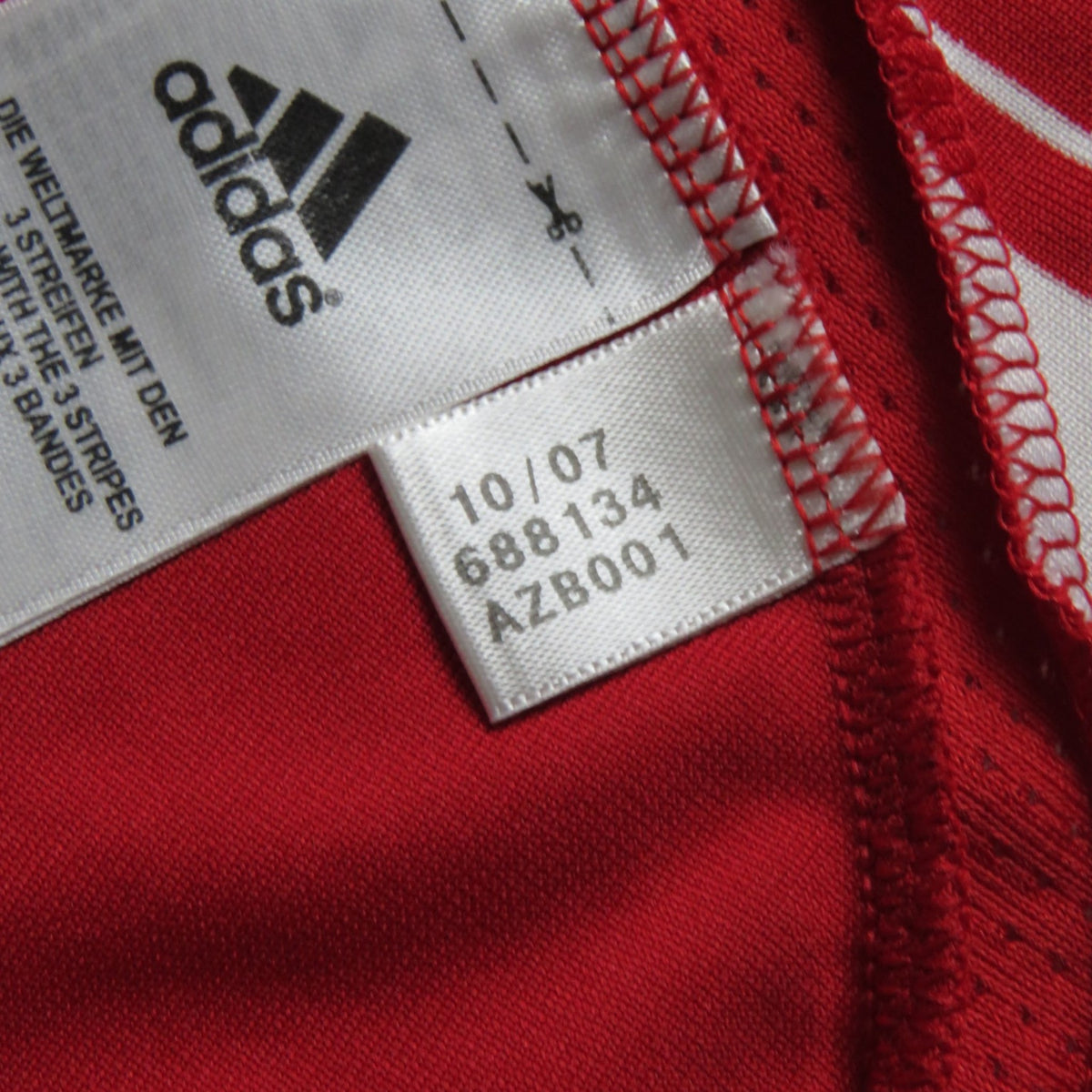 Authentic Adidas Bayern Munich 2008-2009 Home shirt, Ribery 7 on the back, size S | Nostalgic Football Shirts
