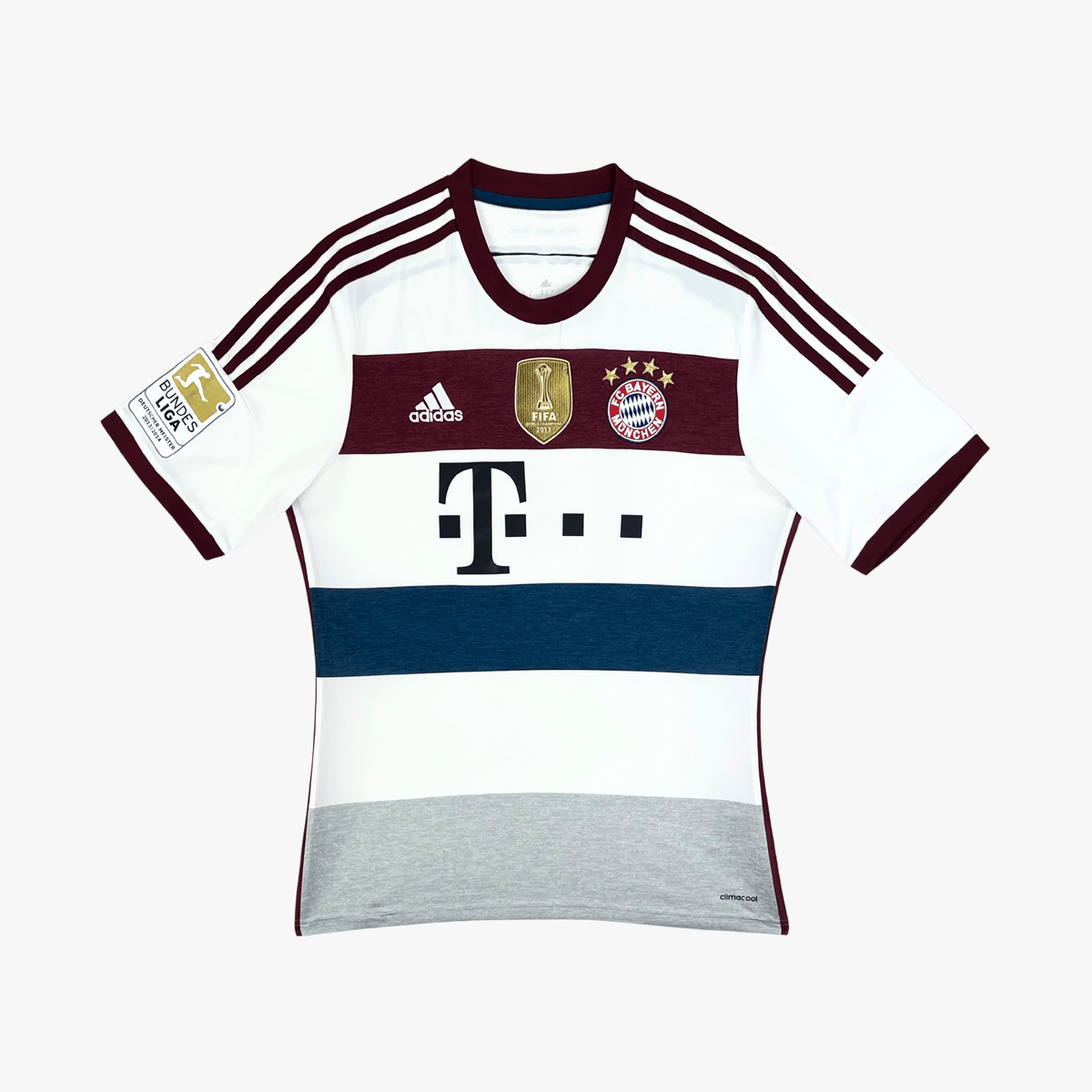 Authentic Nike Bayern Munich 2014-2015 Away shirt, Pizarro 14 on the back, size M | Nostalgic Football Shirts