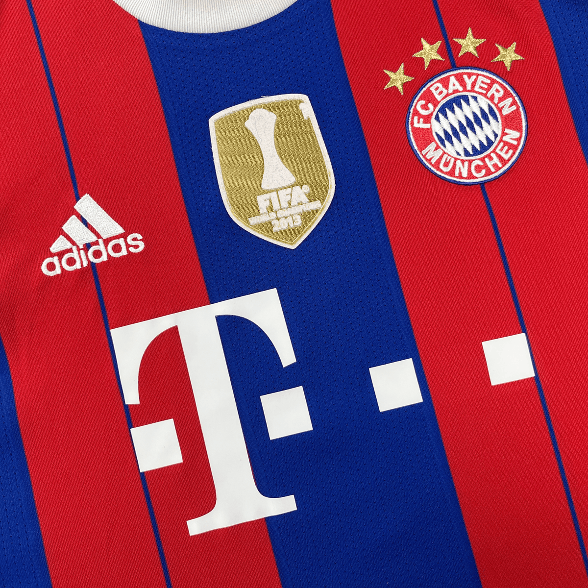 Original Bayern Munich 2014-2015 Home football shirt, size M, Robben 10 | Nostalgic Football Shirts