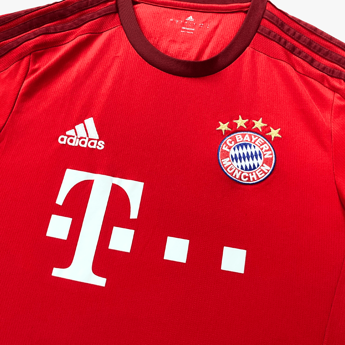 Retro Bayern Munich 2015-2016 Home football jersey by Adidas, Götze 19, size S | Nostalgic Football Shirts