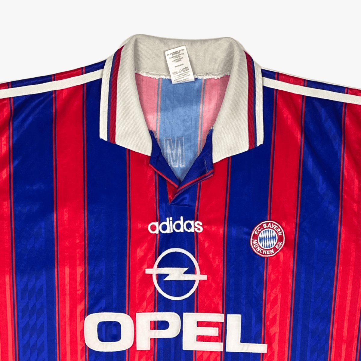 Authentic Adidas Bayern Munich 1995-1997 Home shirt, size XL | Nostalgic Football Shirts